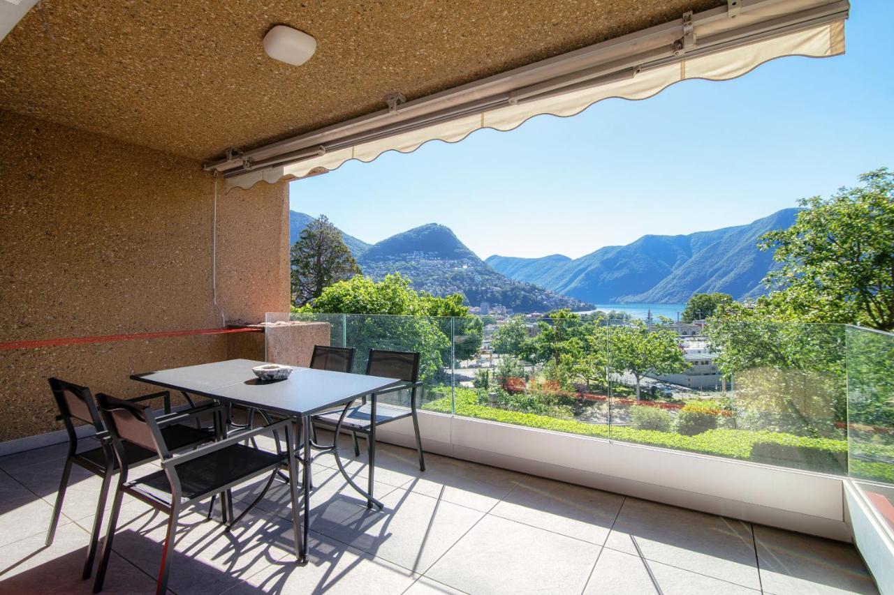 Panoramic Studio By Quokka 360 - Open Space Apartment With Terrace ลูกาโน ภายนอก รูปภาพ