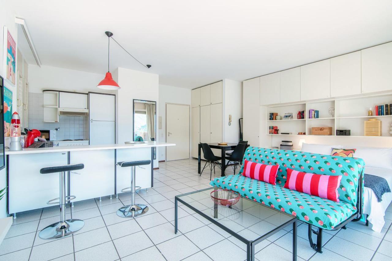 Panoramic Studio By Quokka 360 - Open Space Apartment With Terrace ลูกาโน ภายนอก รูปภาพ
