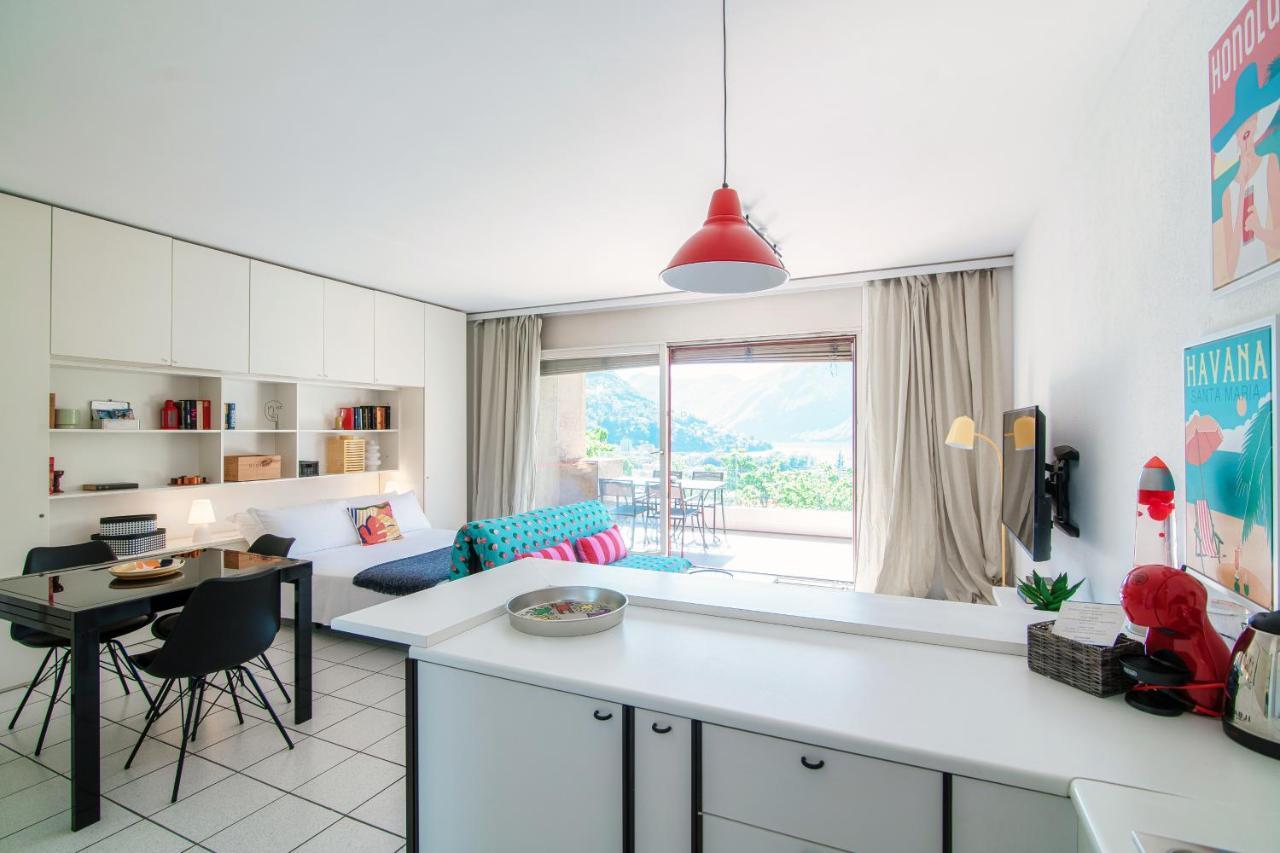Panoramic Studio By Quokka 360 - Open Space Apartment With Terrace ลูกาโน ภายนอก รูปภาพ
