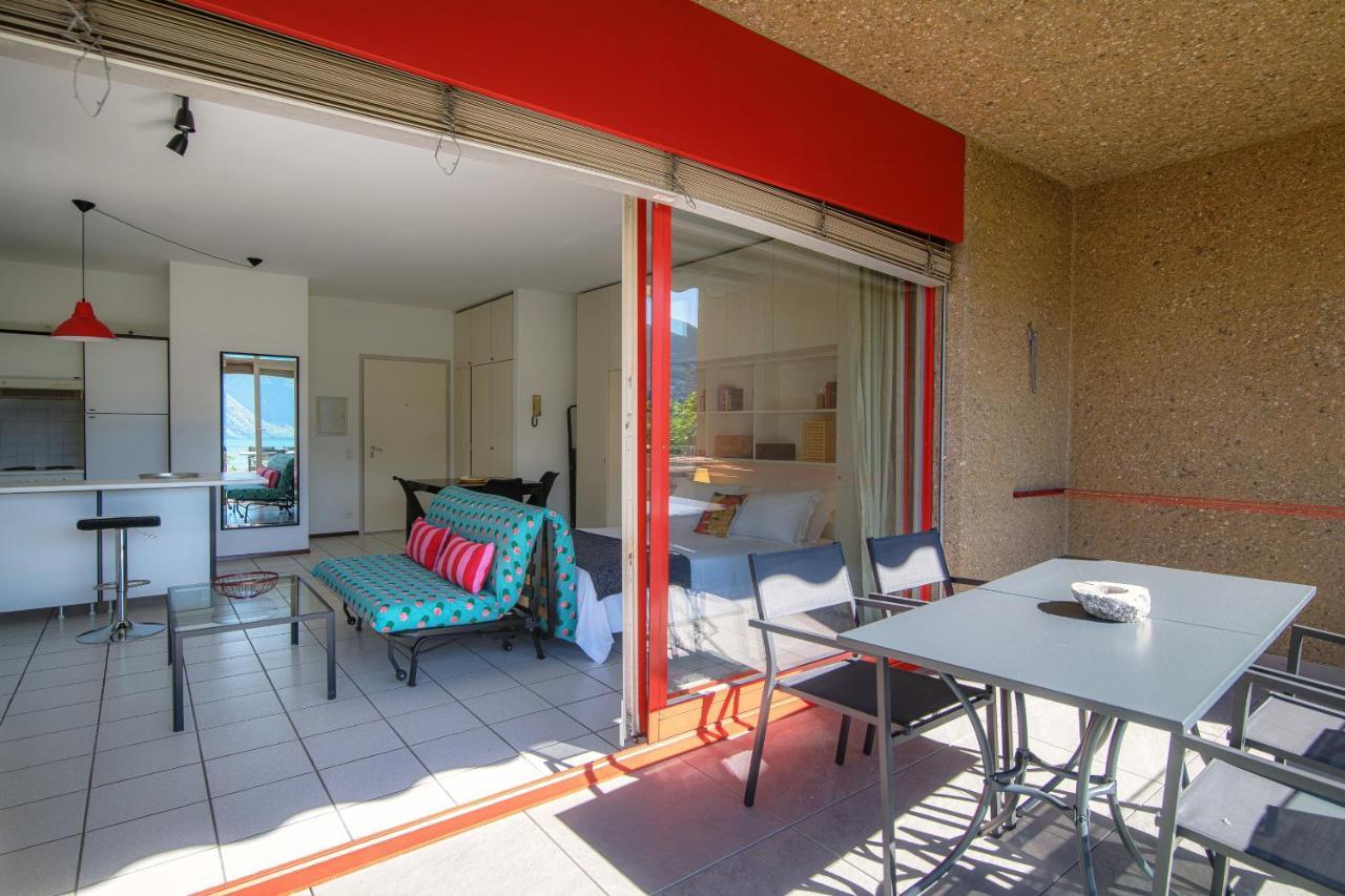 Panoramic Studio By Quokka 360 - Open Space Apartment With Terrace ลูกาโน ภายนอก รูปภาพ